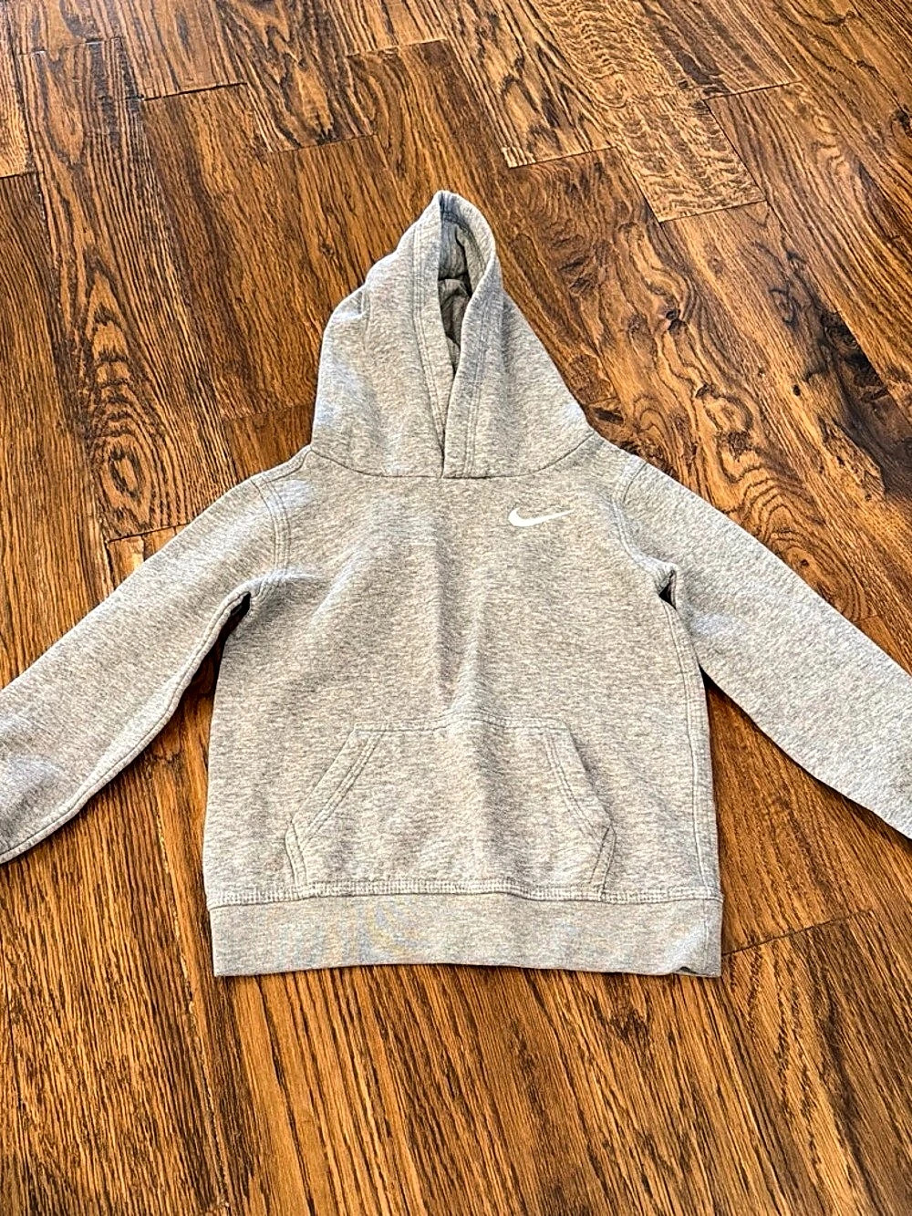 Nike Toddler Boys Pullover Hoodie Gray 4T
